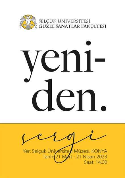 "yeniden..." temalı sergi